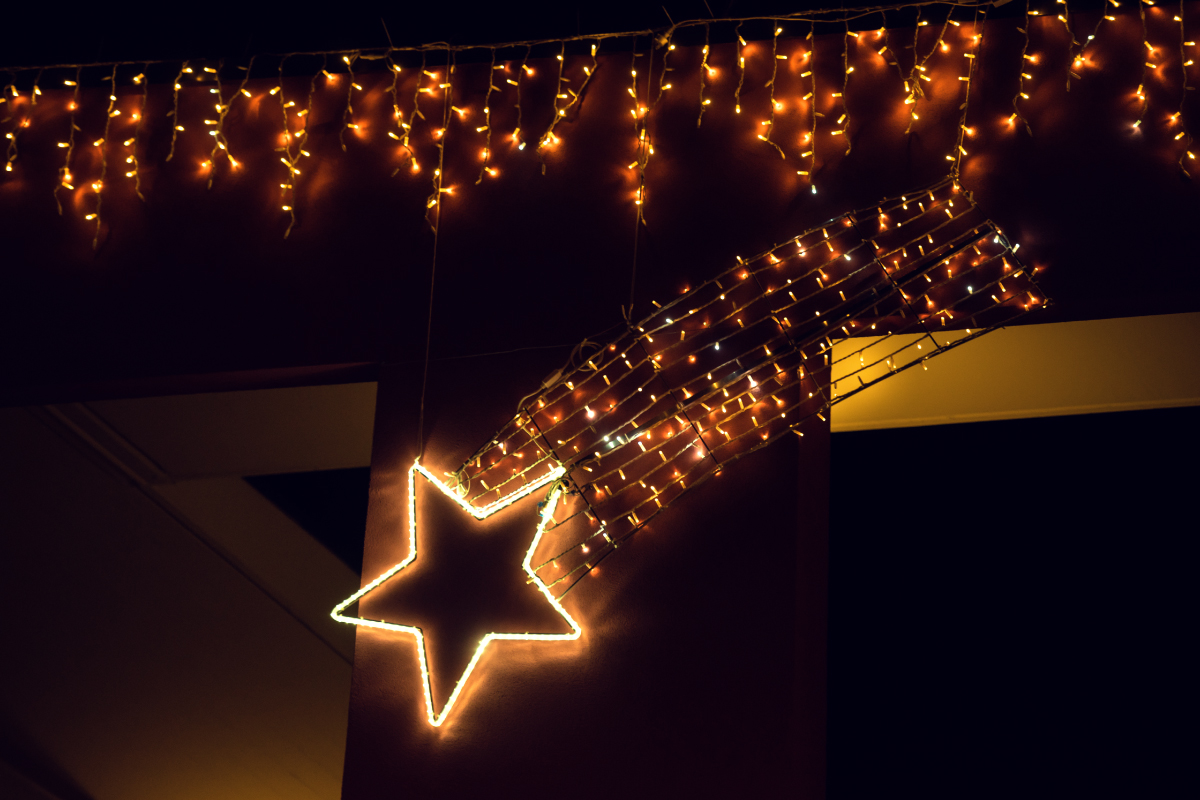Luminarie e decorazioni per Natale